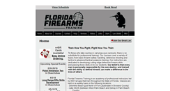 Desktop Screenshot of floridafirearmstraining.com